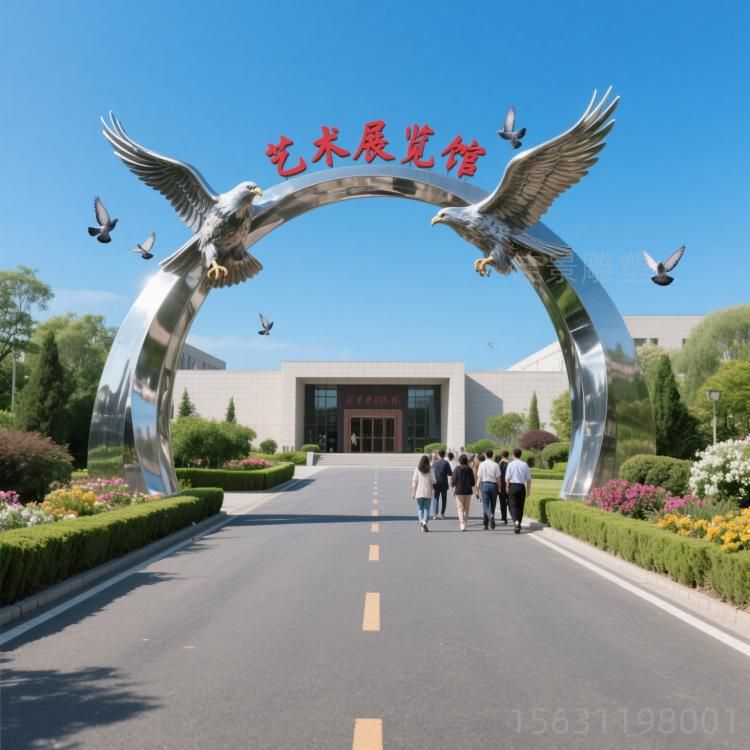 艺术拱门雕塑展示 (20)