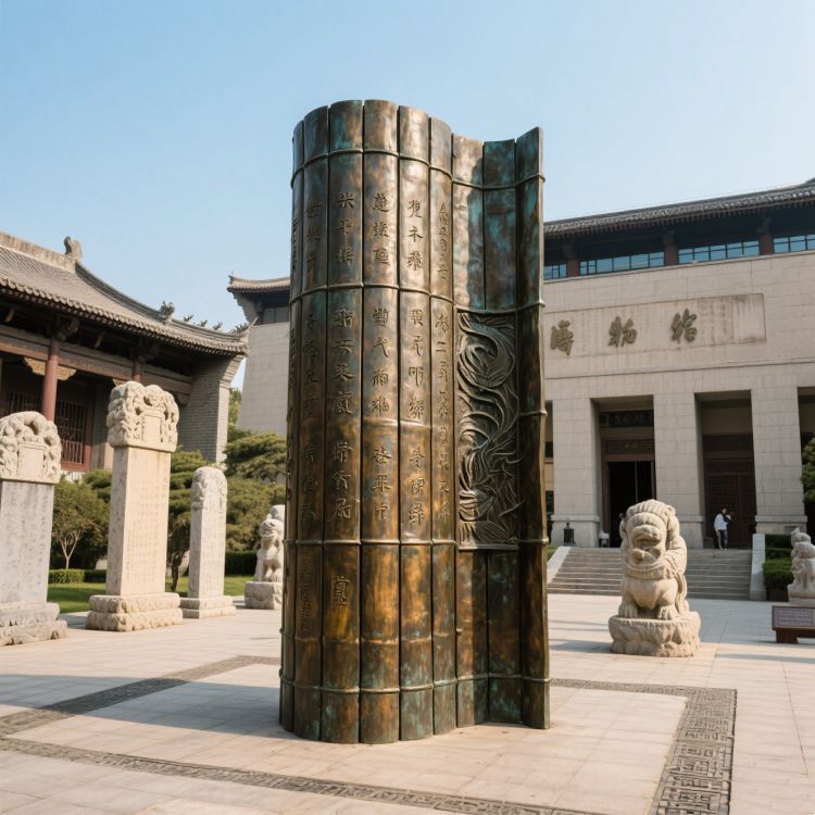 生成铜雕竹简图片 (9)
