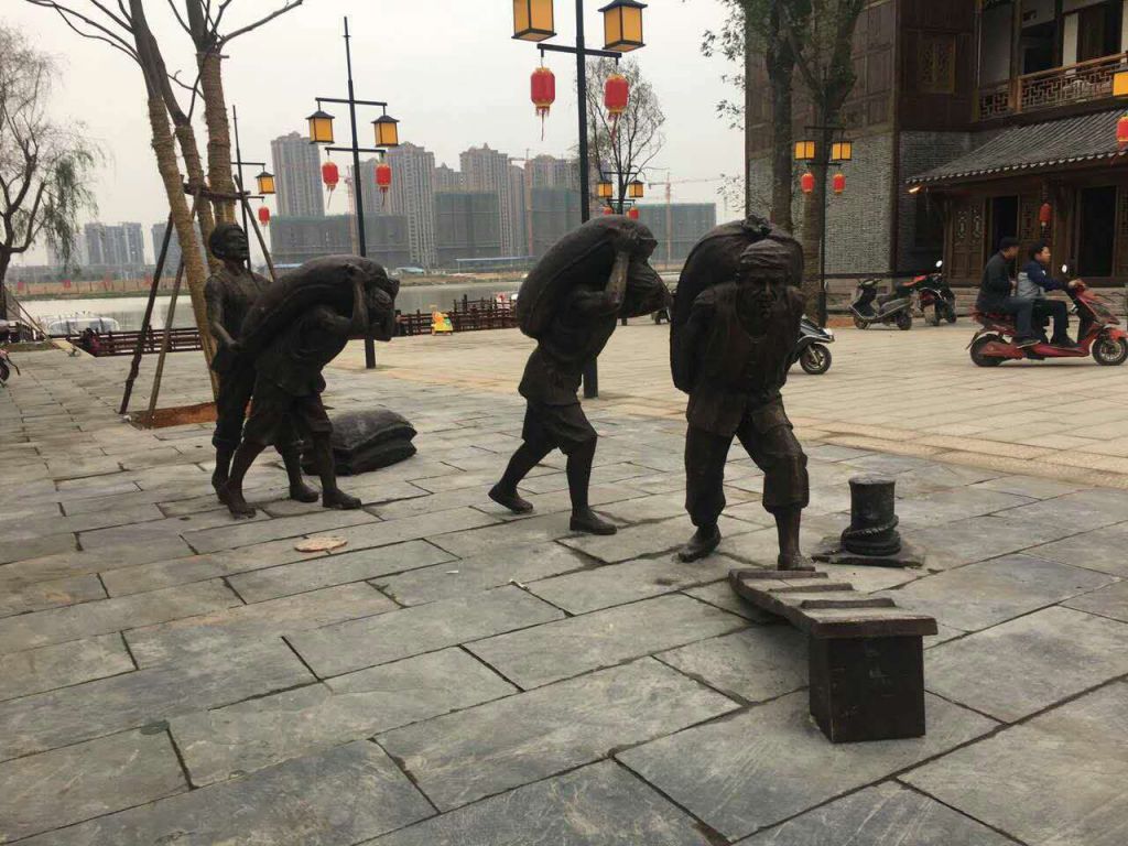 铸铜劳力人物雕塑厂家 (2)