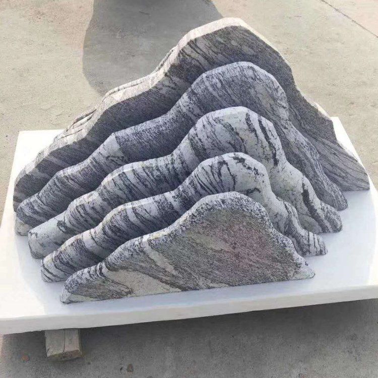 厂销雪浪石切片 泰山石片石 大型刻字石 园林造景组合景观石 (2) 厂销雪浪石切片 泰山石片石 大型刻字石 园林造景组合景观石 (2)