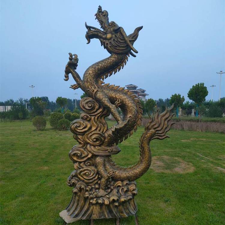 园林龙铜雕动物雕塑